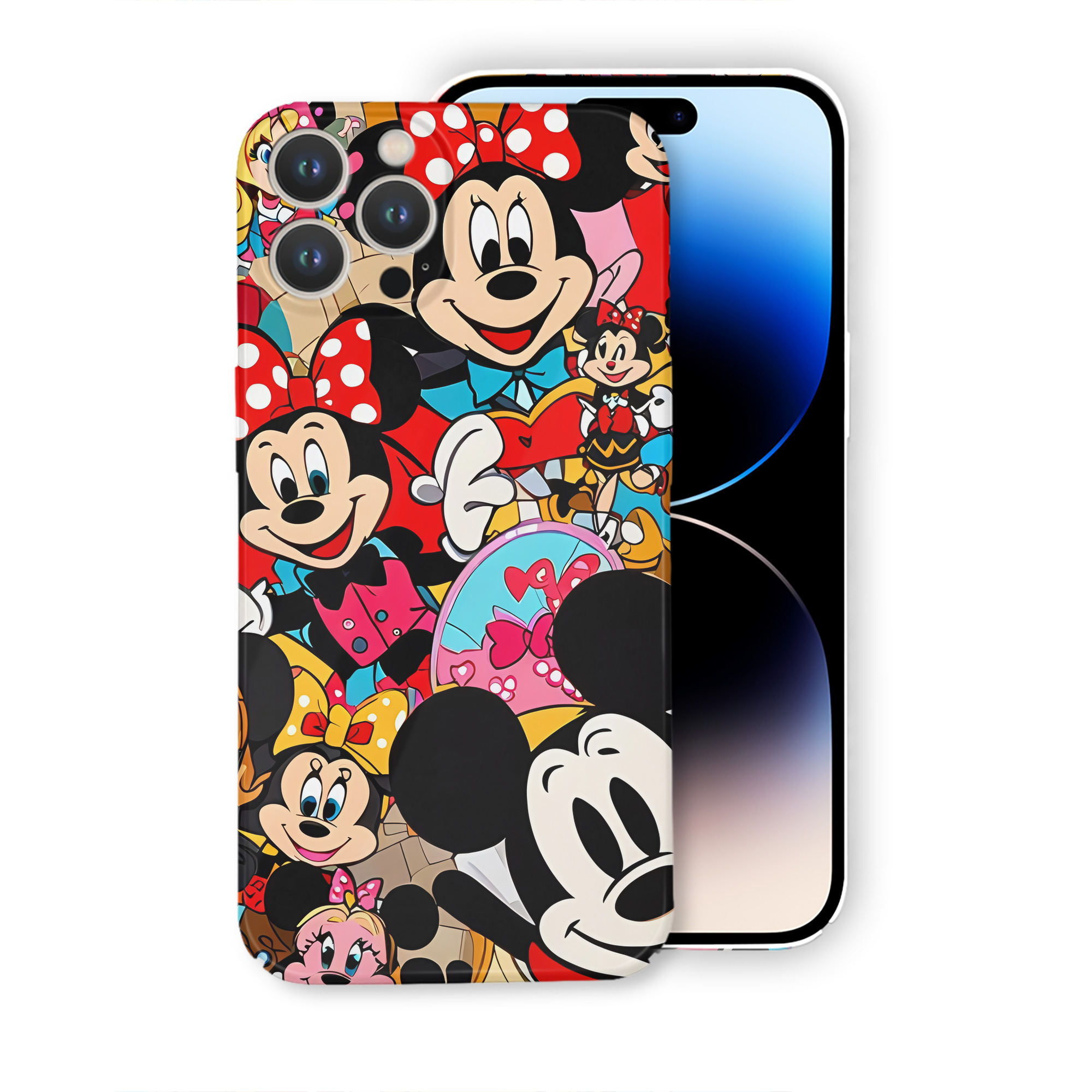 （画像用） ミッキーマウス Mickey Mouse 【iPhone 14シリーズ対応】ハードケース